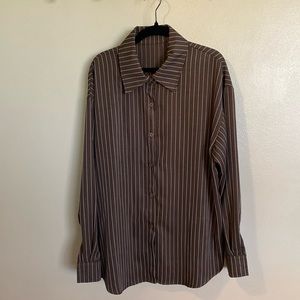 3/$12 Dazy  Women’s Large Button-Down Blouse